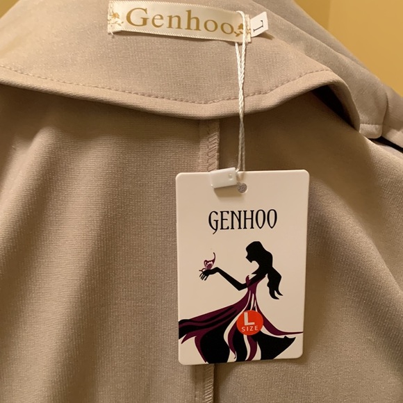 NWT Genhoo single button front jacket with lapels 🔴 - Picture 9 of 16